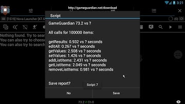 73.3: Speed up scripts. In some cases, 6 times - GameGuardian