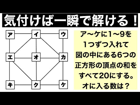 【第44問】駒場東邦中学2014年の入試問題【気付けばスッキリ！受験算数】