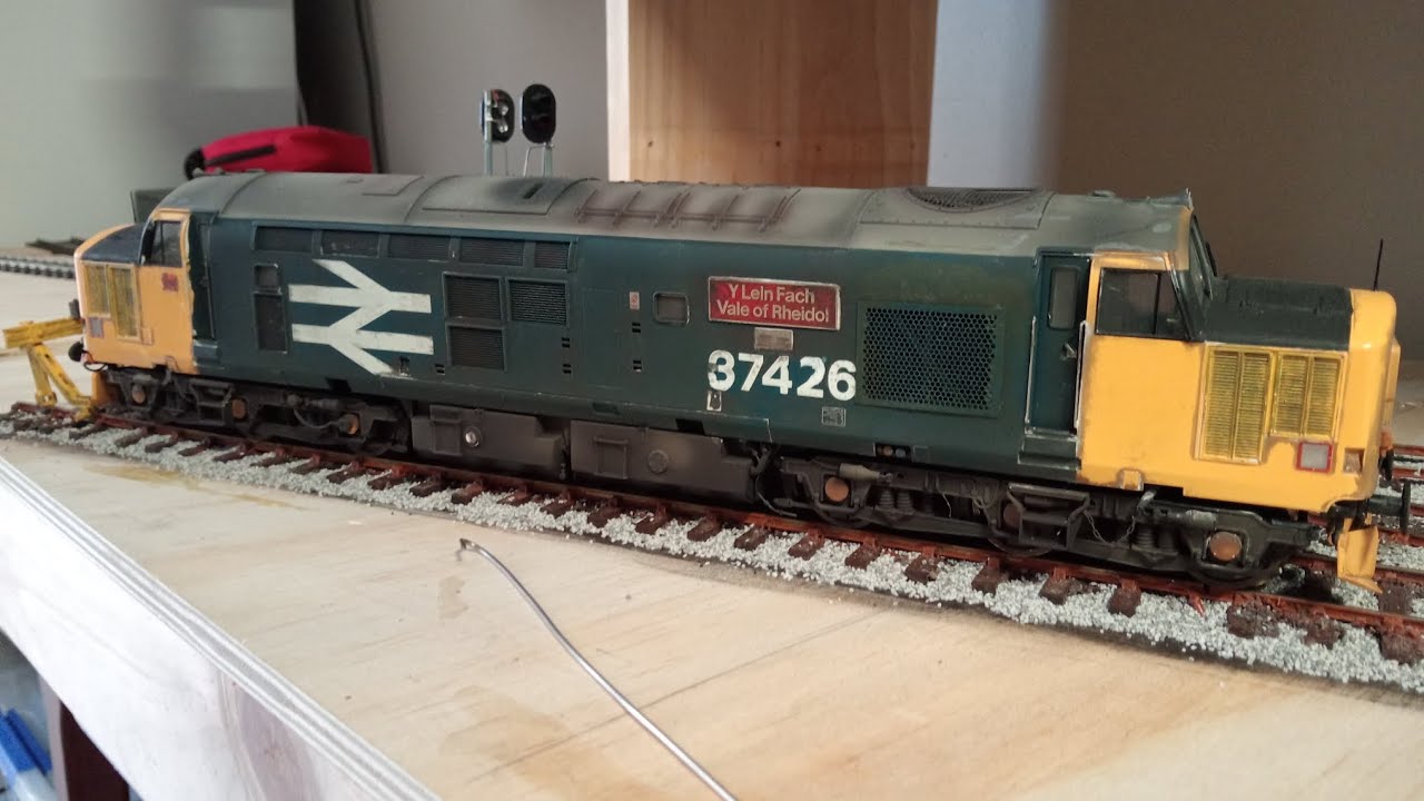 Track testing on New Shunting Layout