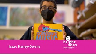 Creativity Explored Artist, Issac Haney-Owens at OMCA