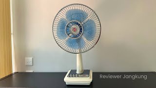 1976 Hoover 12” Desk Fan | Kipas Angin Meja Jadul