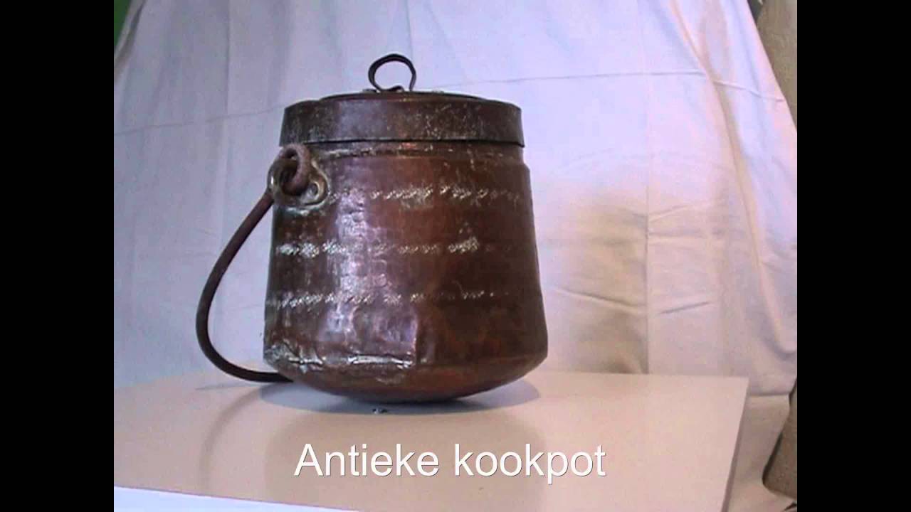 Antieke kookpot