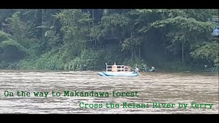 [Sri Lanka Wildflowers]On the way to Makandawa rain forestCross the Kelani River by ferry