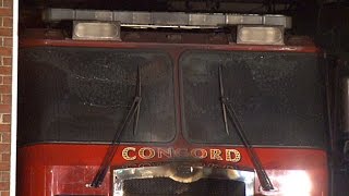 Fire Damages Concord Fire Station