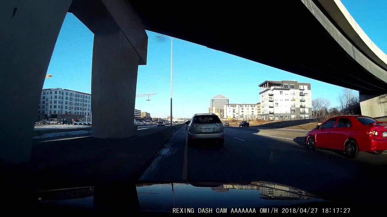 BMW Gets Rear Ended - YouTube