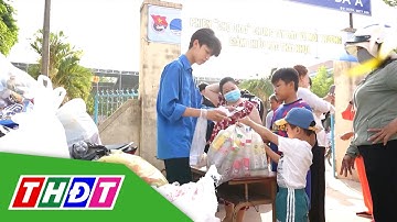 Độc đáo Phiên chợ dùng rác thải nhựa thay tiền tại Tây Ninh | THDT