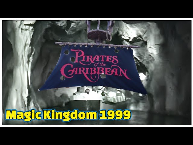 Vintage Disney World 1999 | Pirates of the Caribbean Ride at Magic