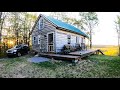 Things are Flowing at the Off Grid Cabin - Drains Installed