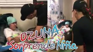 Ozuna Sorprende Niña Con Cancer