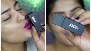 *NEW* Nykaa So Matte! Lipsticks Mini Review + All Shades Swatches | Diwalog Day 7