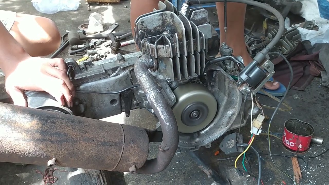 QINGQI burkop v75 piston 49 CC jadi 85