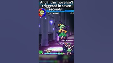 WEIRD MECHANICS: Koishi Komeiji #shorts #fightinggames