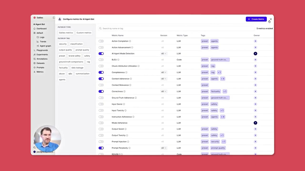 Galileo Demo  - Mastering AI Prompt Creation and Validation for Better Results