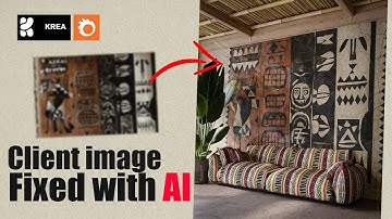 How I Fixed a Bad Image With AI in 3ds Max!