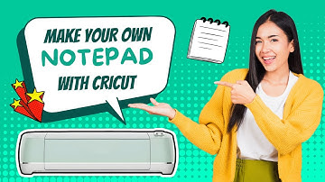 How to Make Your Own Notepad with Cricut (Tutorial Video!) #howtomake #cricutmade #notepad #diy