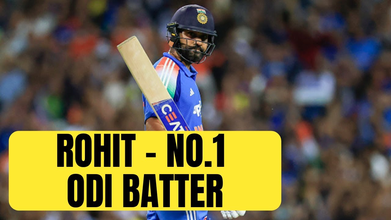 Rohit Sharma creates history in ICC ODI rankings, becomes No.1 at age ...