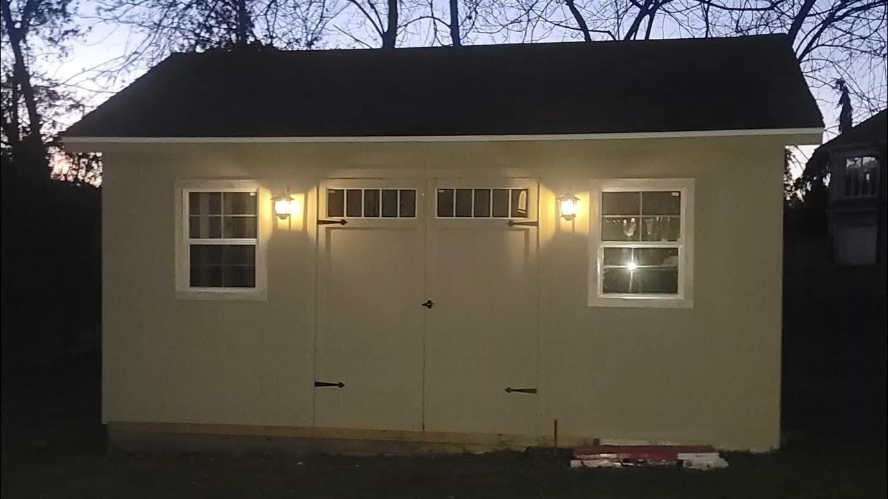 Cigar Lounge Shed Part 1 YouTube