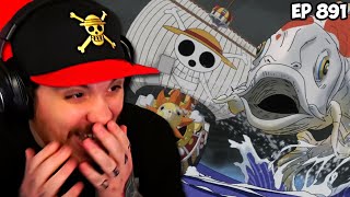 One Piece Episode 891 REACTION | Climbing Up a Waterfall! A Great Journey Through the Land of Wano