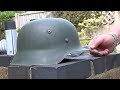 Re painting German helmets