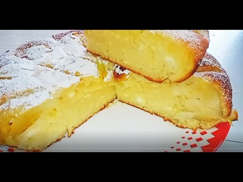 ТВОРОЖНАЯ ШАРЛОТКА - НАСТОЯЩЕЕ ЧУДО, А НЕ ПИРОГ! 🍏🍏🍏