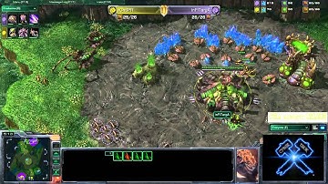 SEAL 1v1 SC2 Tournament Semi Finals inFiTargA vs yChSPR Game 2