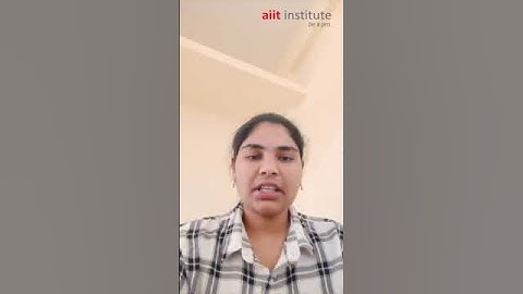 Kunjala Kavya | Student Placement Testimonial | VLSI Design | aiit institute