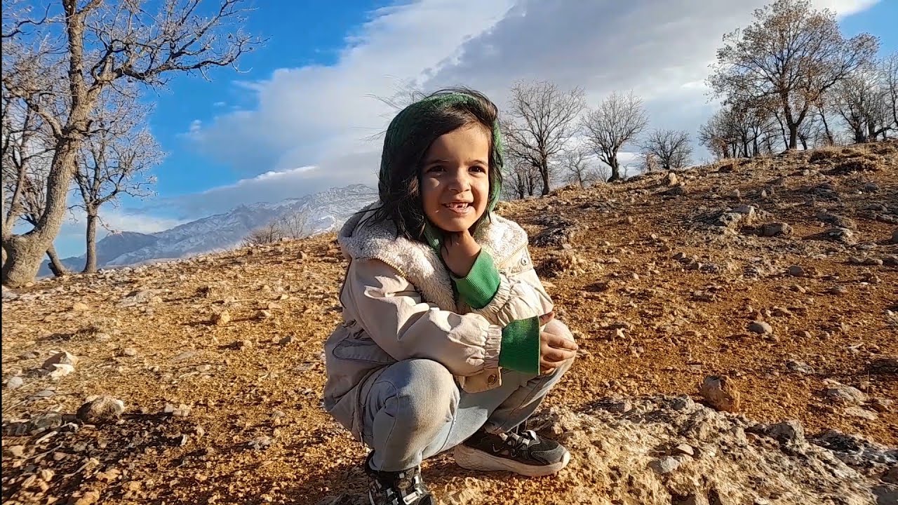 A child who was left in the forest