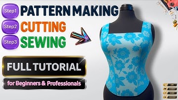 Bodice & Neckline Drafting | Full Cut & Sew Guide