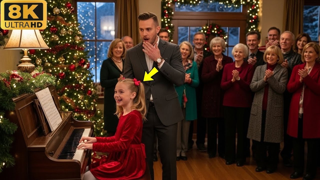 “Sir… I Learned This Song From My Mommy.” The Little Girl Played the Piano—And the Lonely CEO Froze