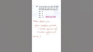 Statistics #aptitudetest #maths #ossc #ssc #rrb #ntpc #matheducation #mathstricks #sscghl #statistic