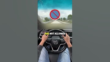 De meeste bestuurders zakken voor deze verkeersbordtest 😳🚗❌#shorts