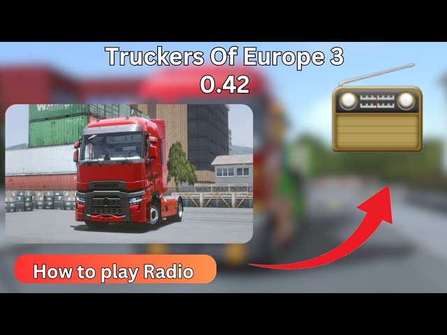 COMO USAR O RADIO NO truckers of europe 3 new update!!!🤯🤯🤯 