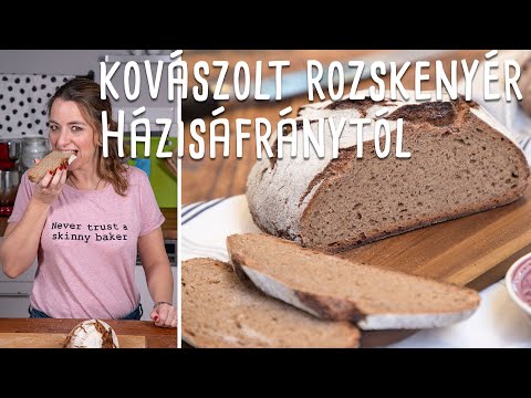 Videó: Búza-rozskenyér Korkával - Lépésről Lépésre Recept Egy Fényképpel