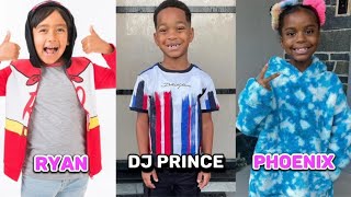 Ryan's World Vs Phe's Playtime Vs DJ Prince (The Prince Family) Lifestyle Comparison