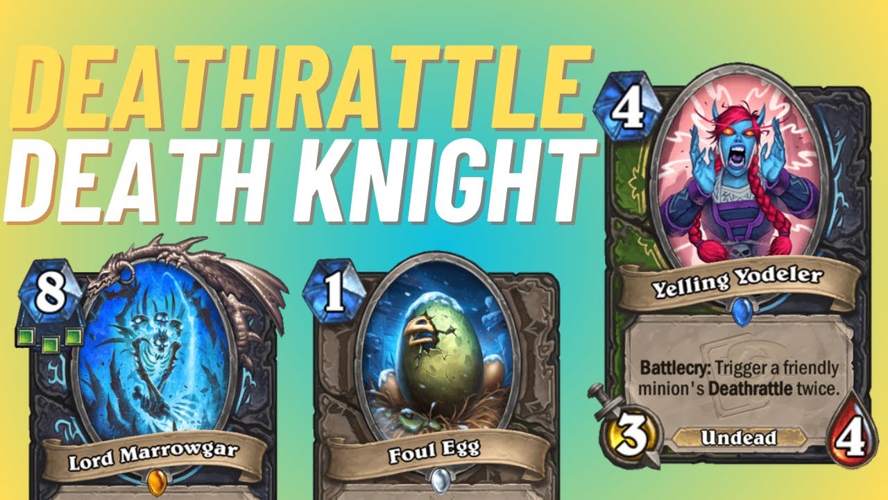 Deathrattle Unholy Death Knight! Hearthstone Festival of Legends