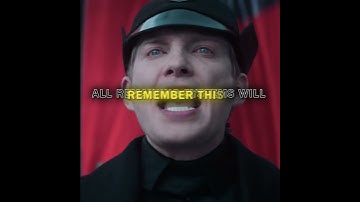 Thumbnail of General Hux - First Galactic Empire | Death Is No More - BLESSED MANE (slowed+reverb) Star Wars Edit