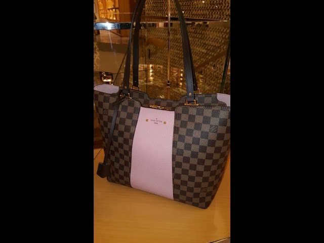 Louis Vuitton Damier Ebene Jersey Tote Magnolia