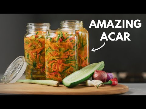 Acar Timun Sarawak | Pickled Vegetables Recipe