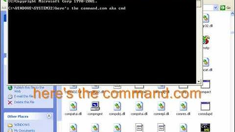 HOW TO: get to command.com cmd at school 3 ways