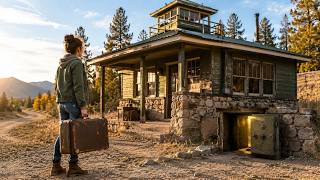 Thrown Out at 20, She Bought a $1 Ranger Station — What Was Locked Inside Changed Her Life