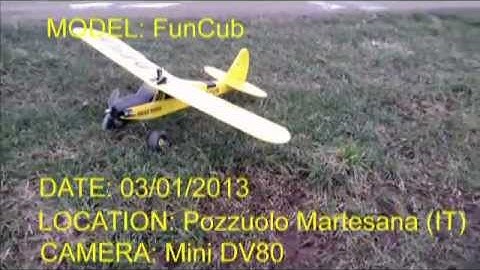 FunCub flight - on board camera