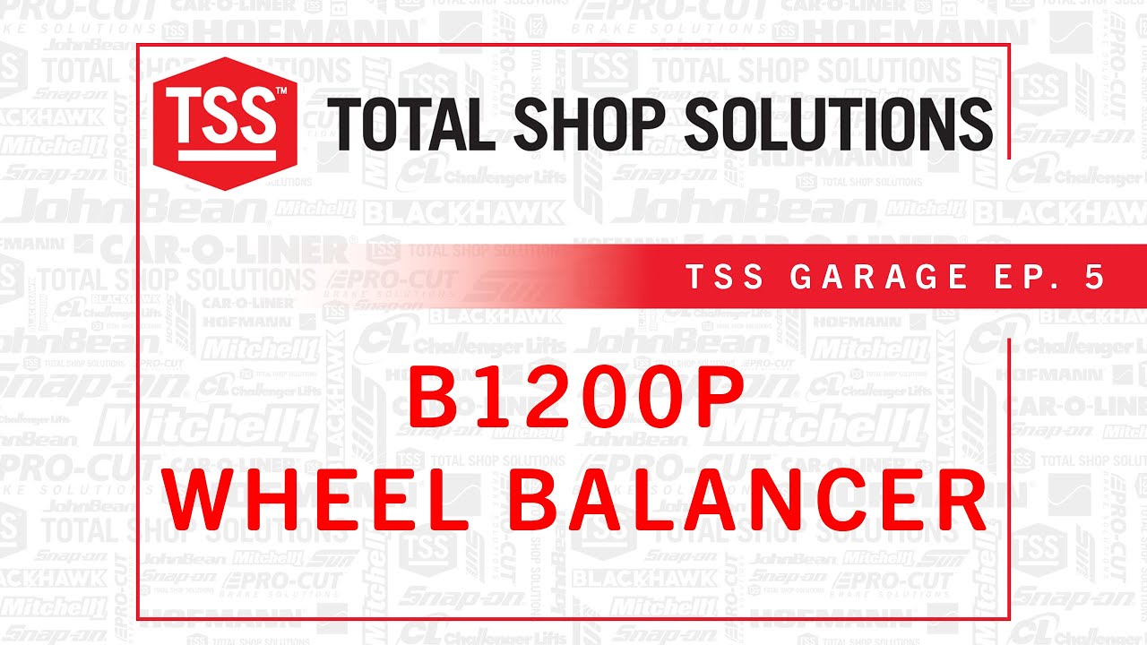 B1200P Fully Automatic Diagnostic Wheel Balancer - TSS Garage