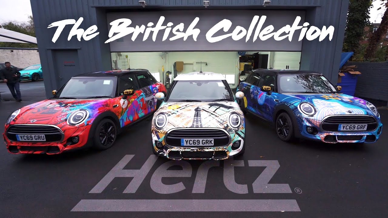 The British Collection Mini Cooper Wrap Job for Hertz YouTube