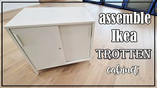How I assemble IKEA TROTTEN cabinet
