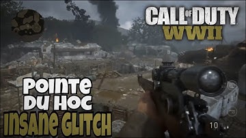 COD WW2 GLITCH - Top of The Map Glitch ‘Pointe Du Hoc’