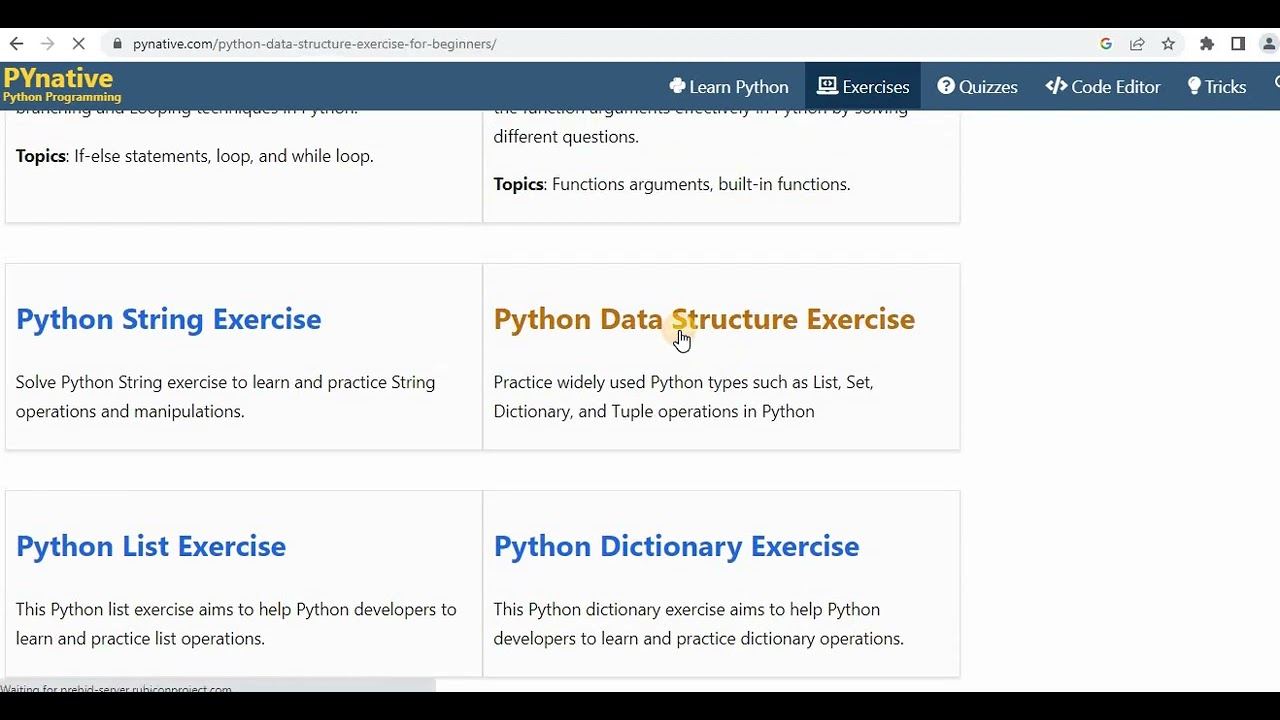 Python Training Website Pynative YouTube Python Training Website Pynative YouTube