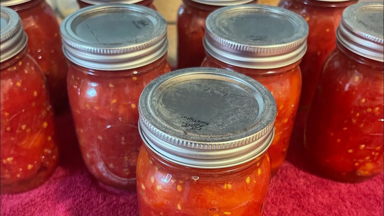 Let’s jar up some diced tomatoes YouTube