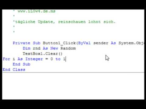 Visual Basic 2008 Serial Generator