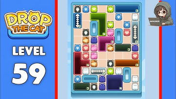 Drop The Cat level 59 solution 