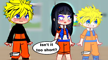 “Isn’t it too short?” 😭✨ || Gacha Club meme || Naruto